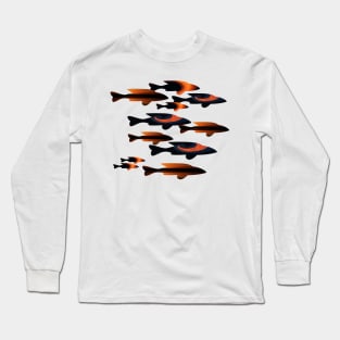 Red Fish Long Sleeve T-Shirt